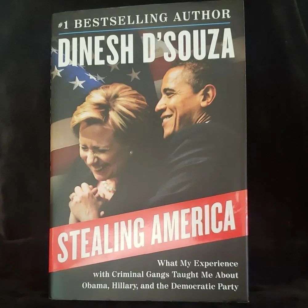 💚3/$20 Book: "Stealing America" - By Dinesh D'Souza - (2015)